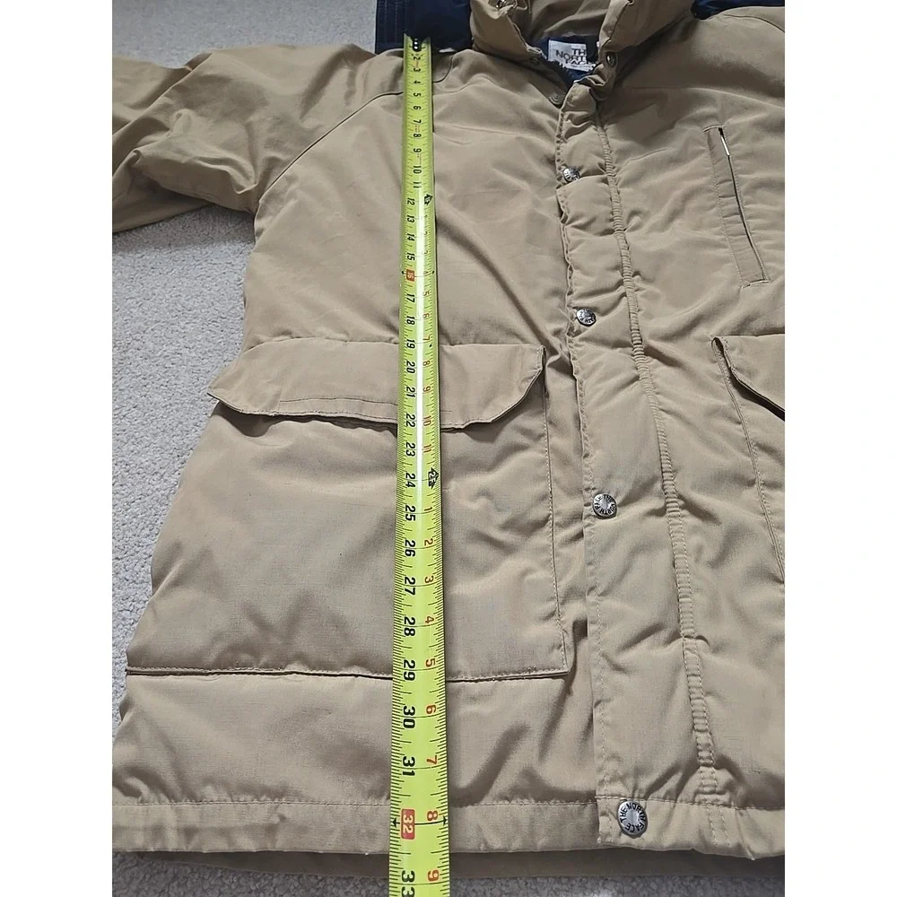 THE NORTH FACE (USA) Vintage Serow Prime Goose Down Tan Winter Parka Coat ~ L‎